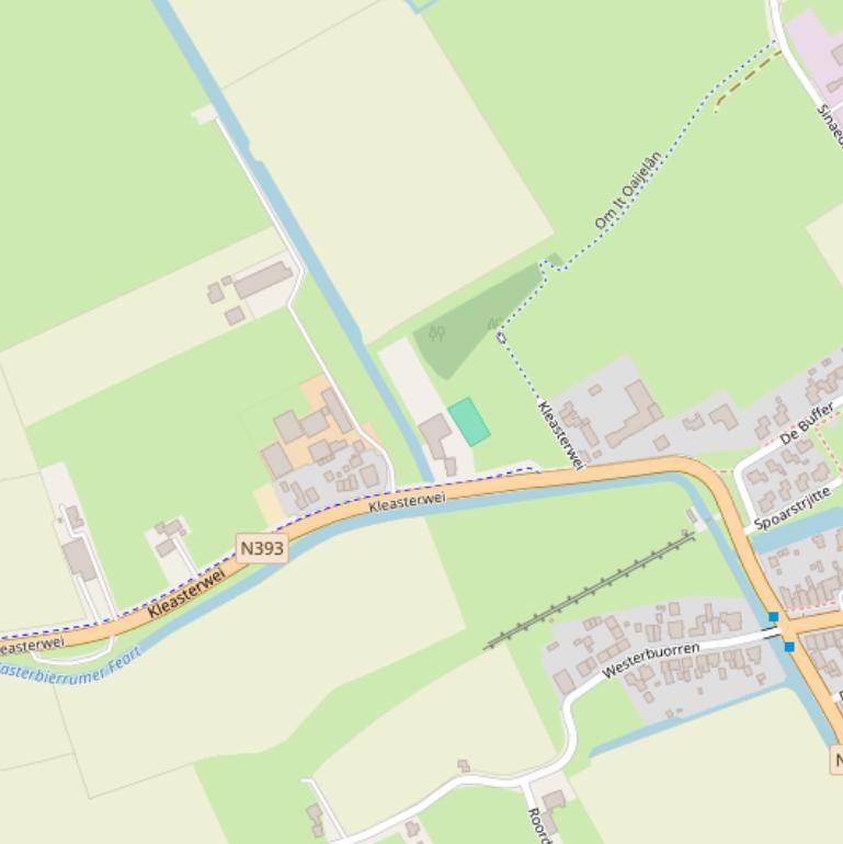 Kaart van  Kleasterwei.