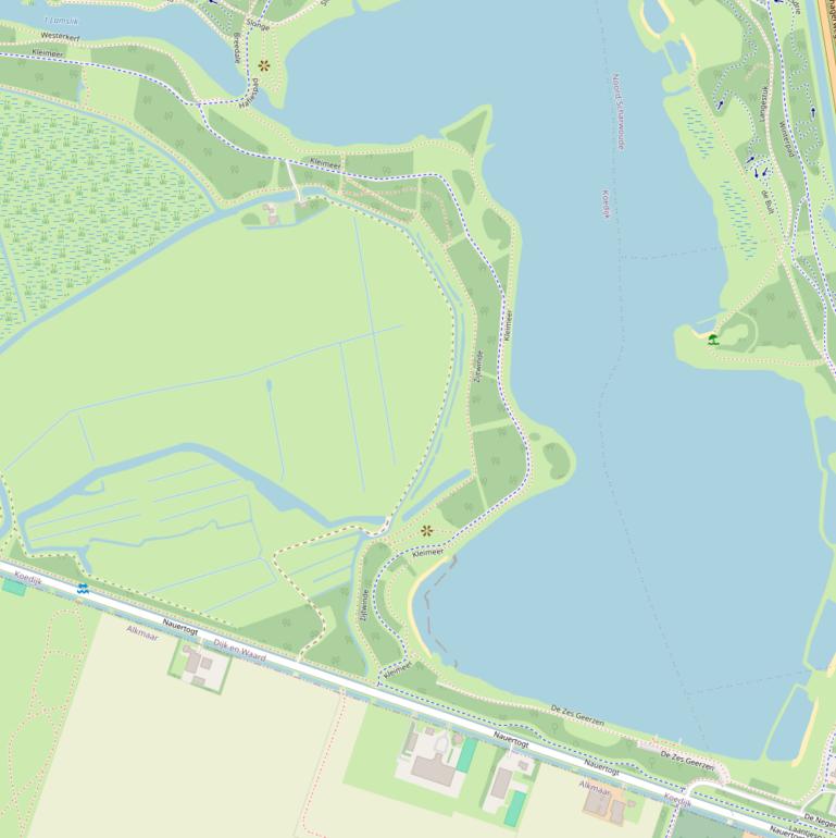 Kaart van  Kleimeer.