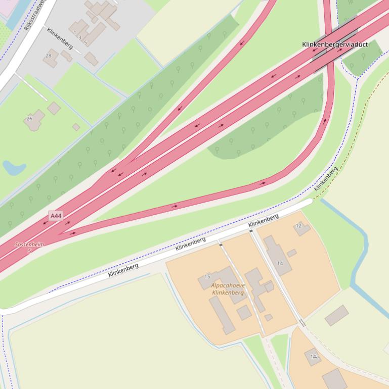 Kaart van  Klinkenberg.