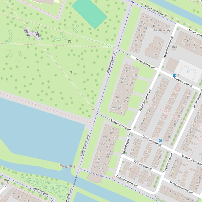 Kaart van het Klokkengieterpad.