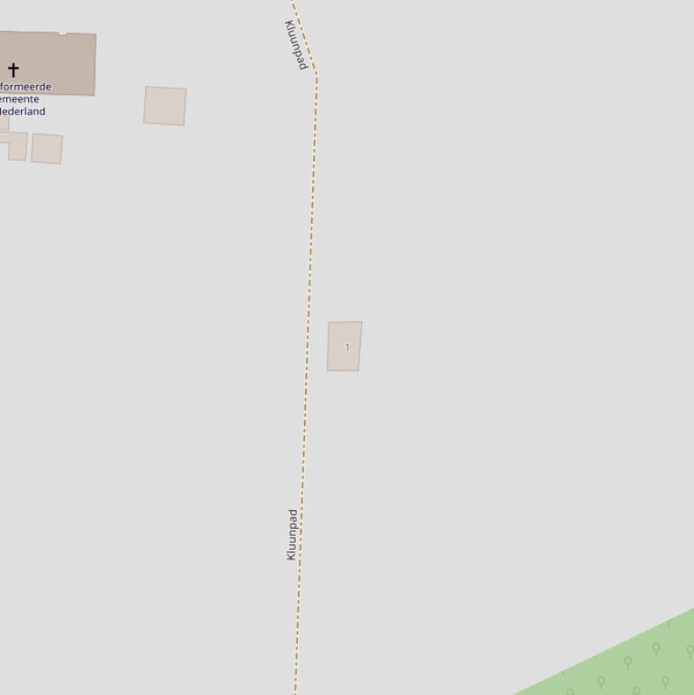 Kaart van het Kluunpad.