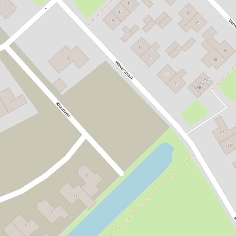 Kaart van  Kluunven.