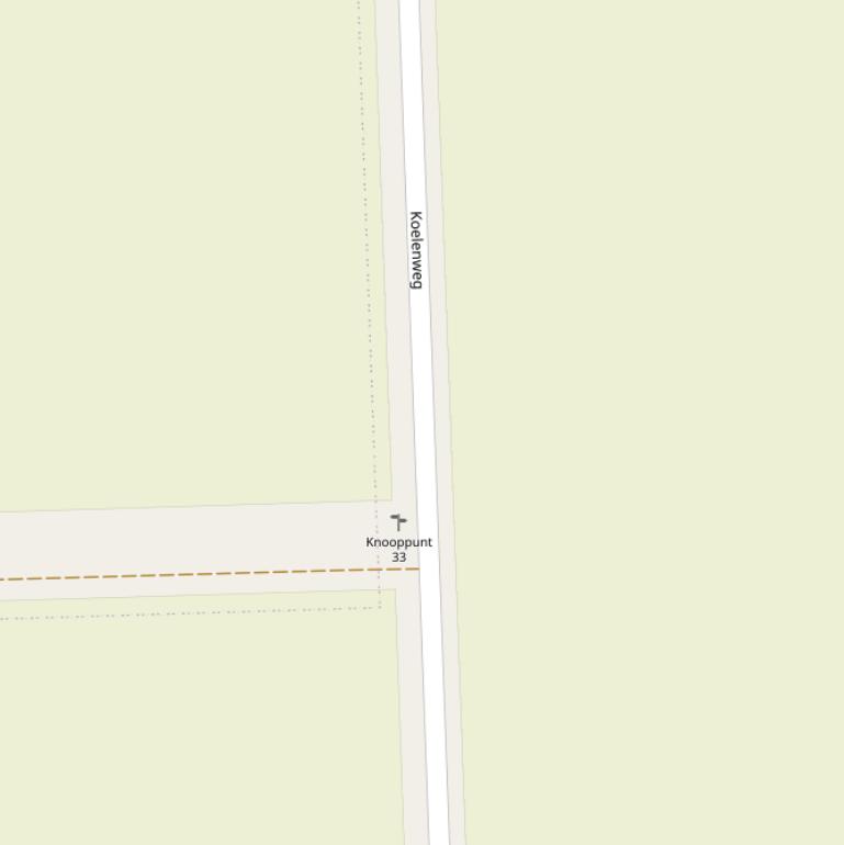 Kaart van de Koelenweg.