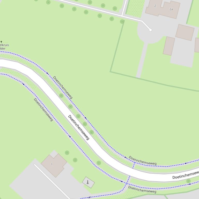 Kaart van  Koldeweike.