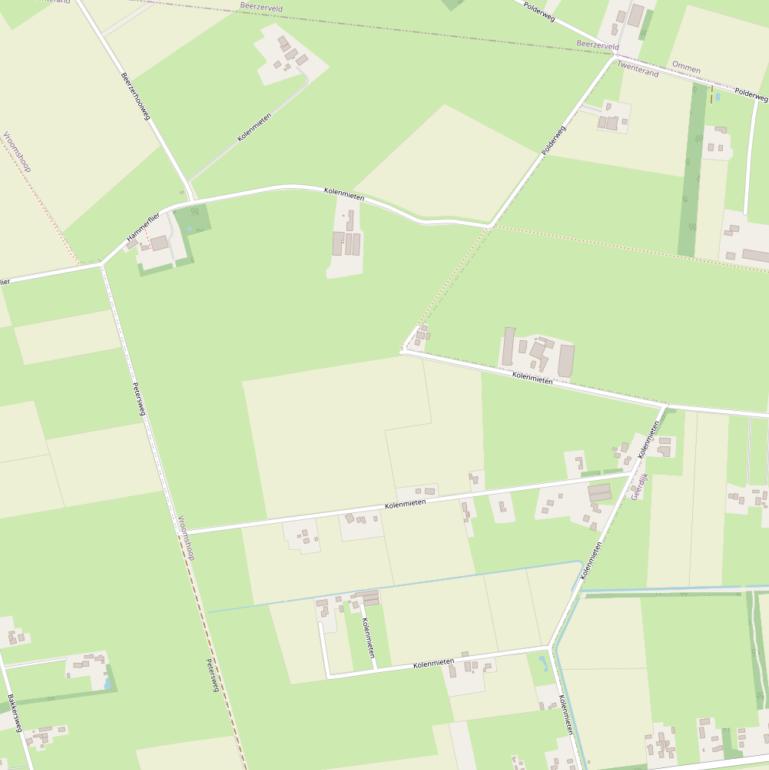 Kaart van  Kolenmieten.