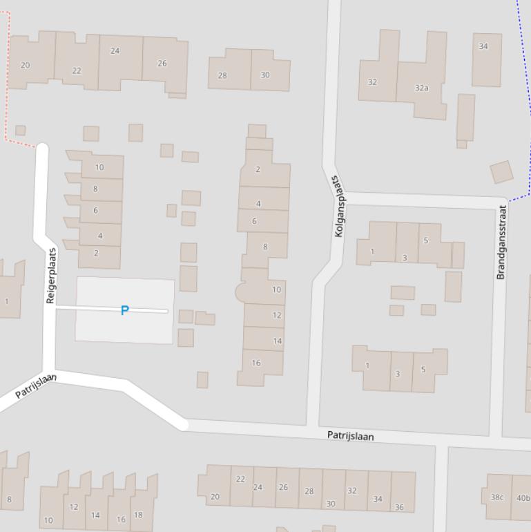 Kaart van de Kolgansplaats.