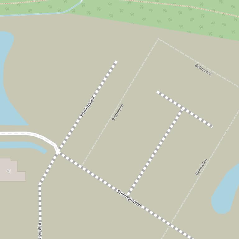 Kaart van  Koningsspil.