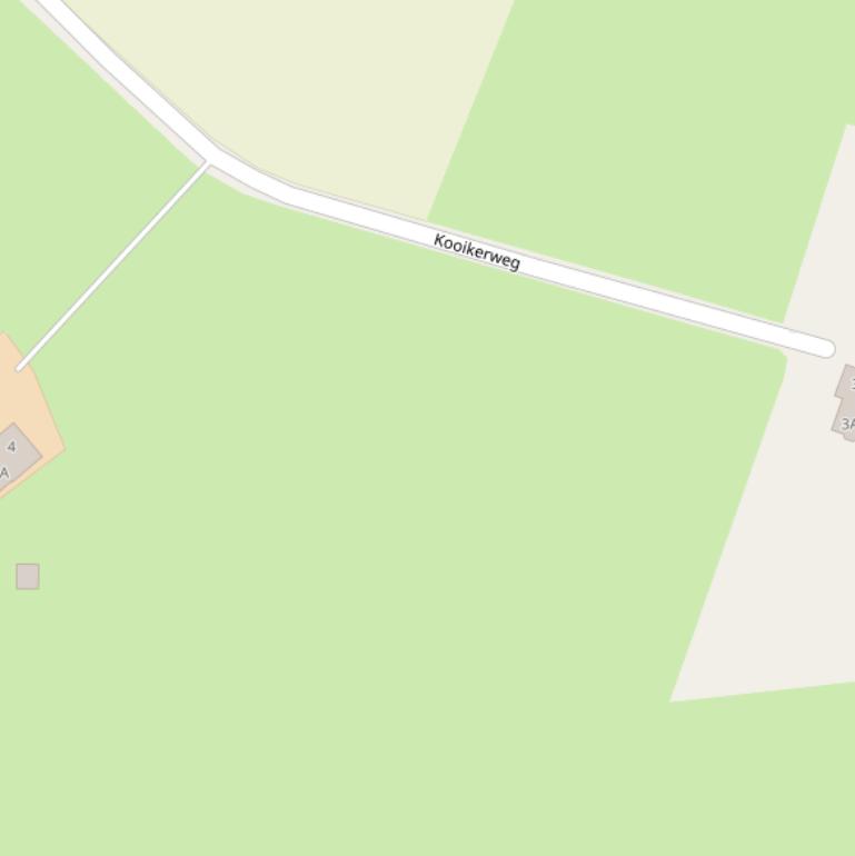 Kaart van de Kooikerweg.