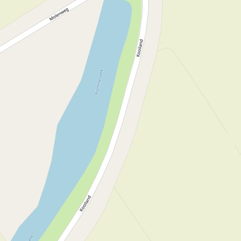 Kaart van  Kooiland.