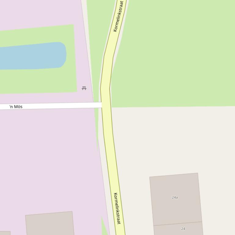 Kaart van de Kormelinkstraat.