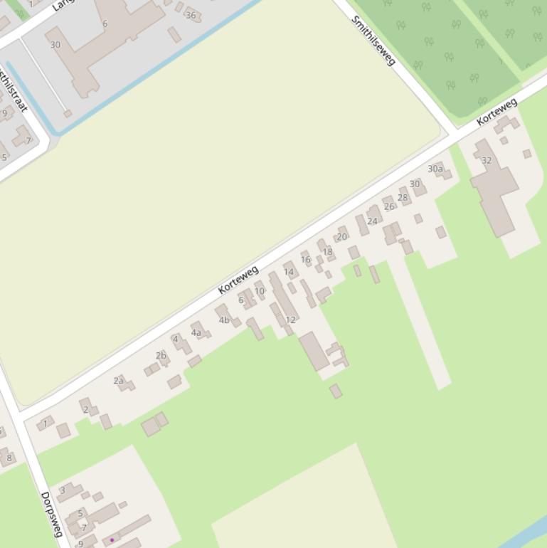 Kaart van de Korteweg.