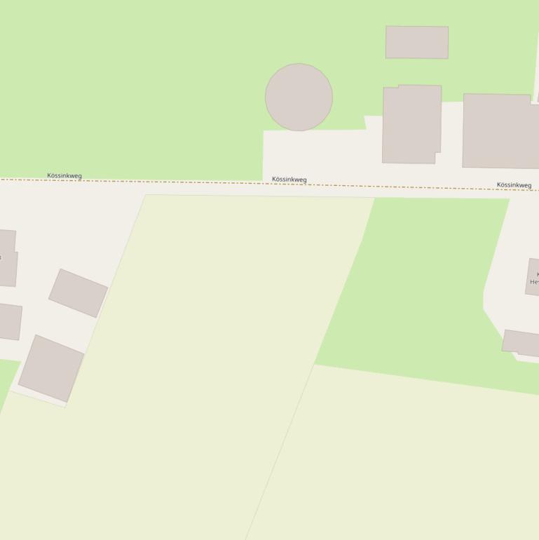 Kaart van de Kössinkweg.