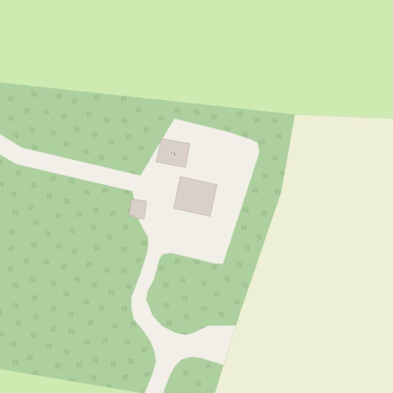 Kaart van de Kotkampsweg.