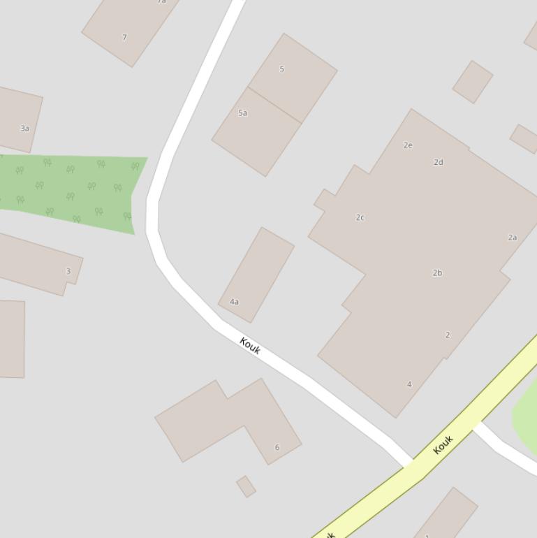Kaart van  Kouk.