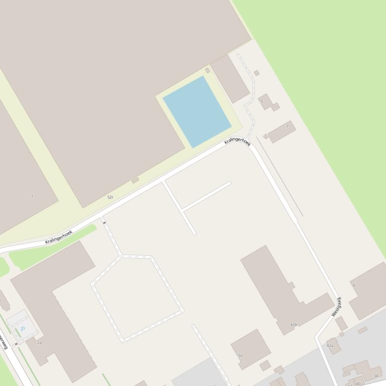 Kaart van  Kralingerhoek.