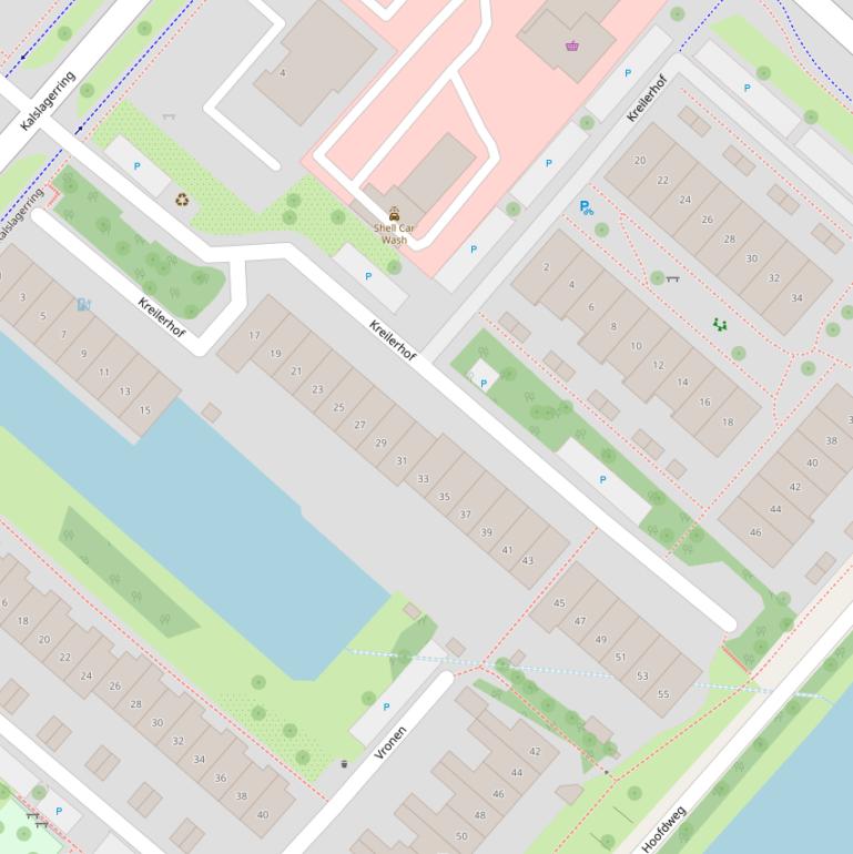 Kaart van de Kreilerhof.