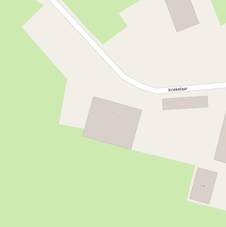 Kaart van  Kriekelaar.