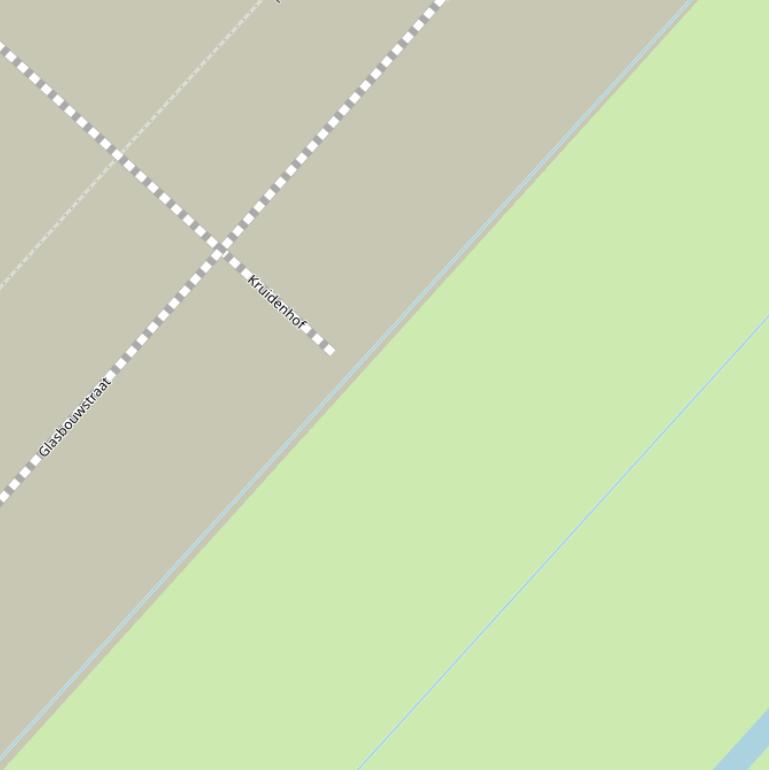 Kaart van de Kruidenhof.