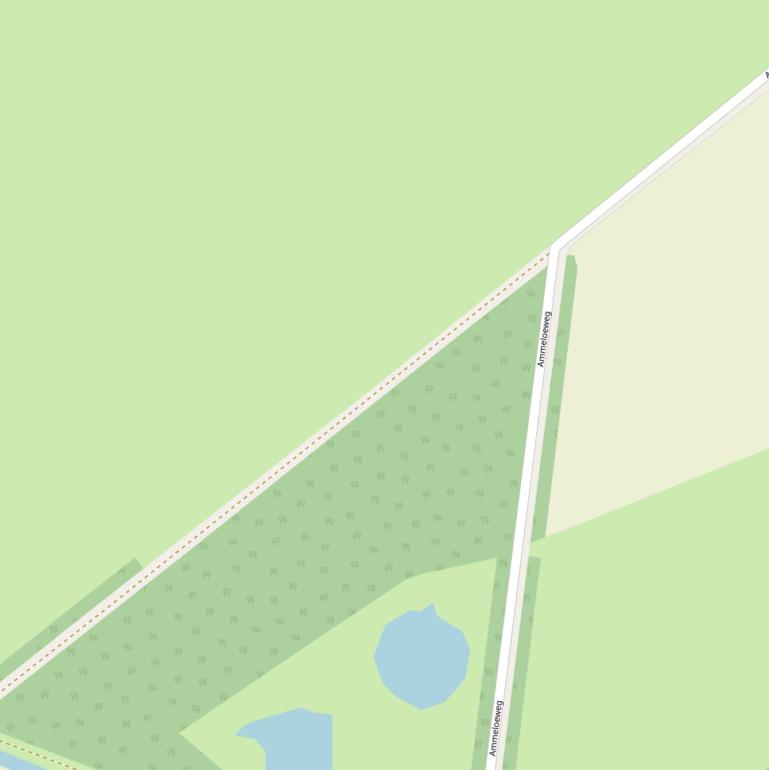 Kaart van de Kruisdijk.