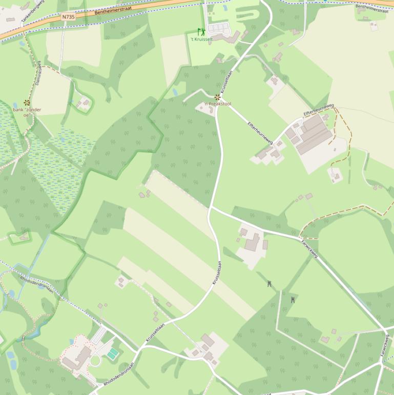 Kaart van de Kruisseltlaan.