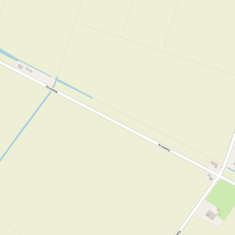 Kaart van de Kruisweg.