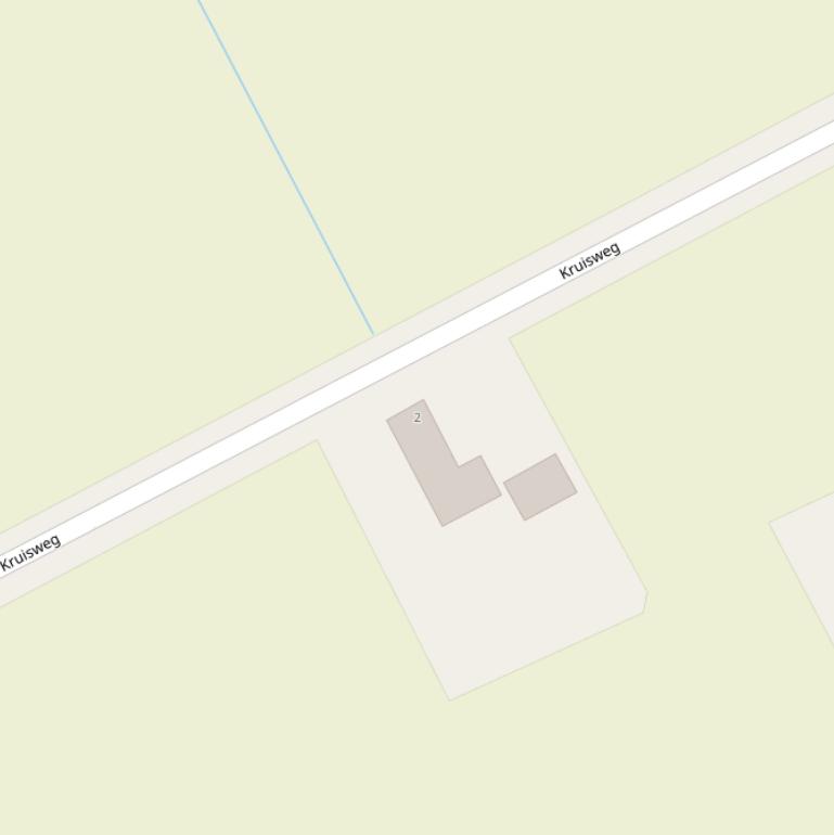 Kaart van de Kruisweg.