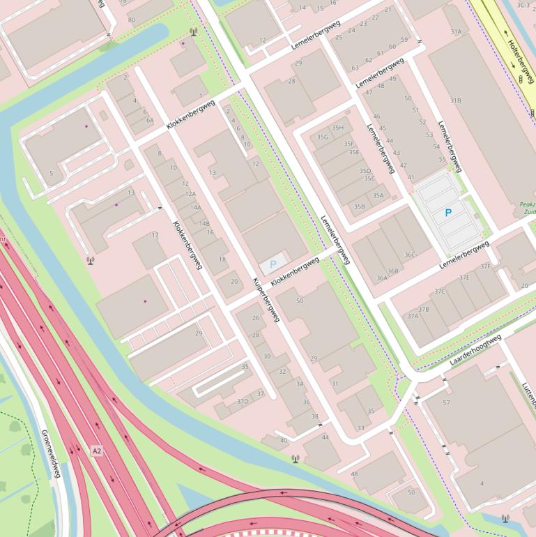 Kaart van de Kuiperbergweg.