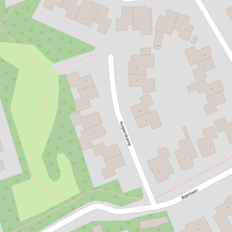 Kaart van  Kuiperskamp.