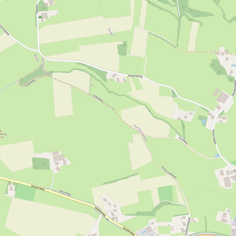 Kaart van de Kuksteeg.