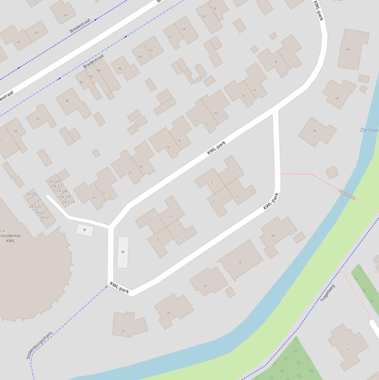 Kaart van het KWL-park.