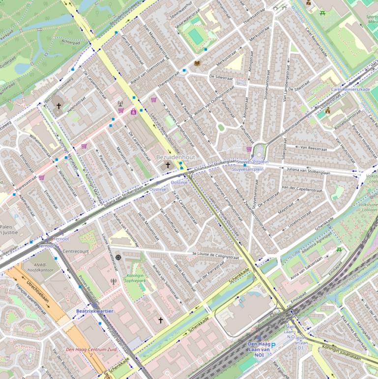 Kaart van  Laan van Nieuw-Oost-Indië.