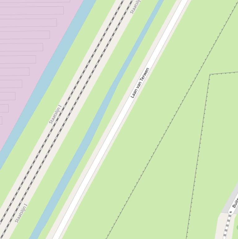 Kaart van  Laan van Terwen.
