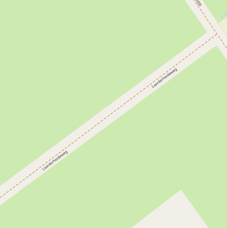 Kaart van de Laarderheideweg.