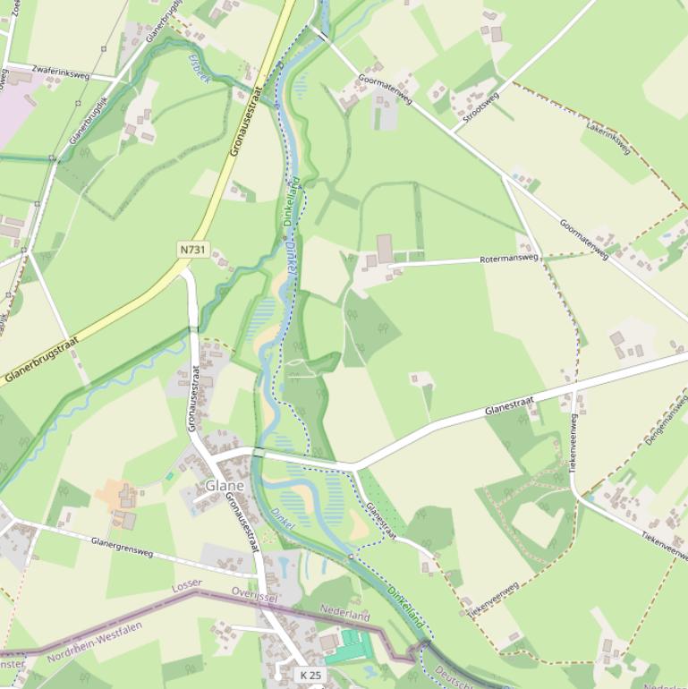 Kaart van het LAGApad.