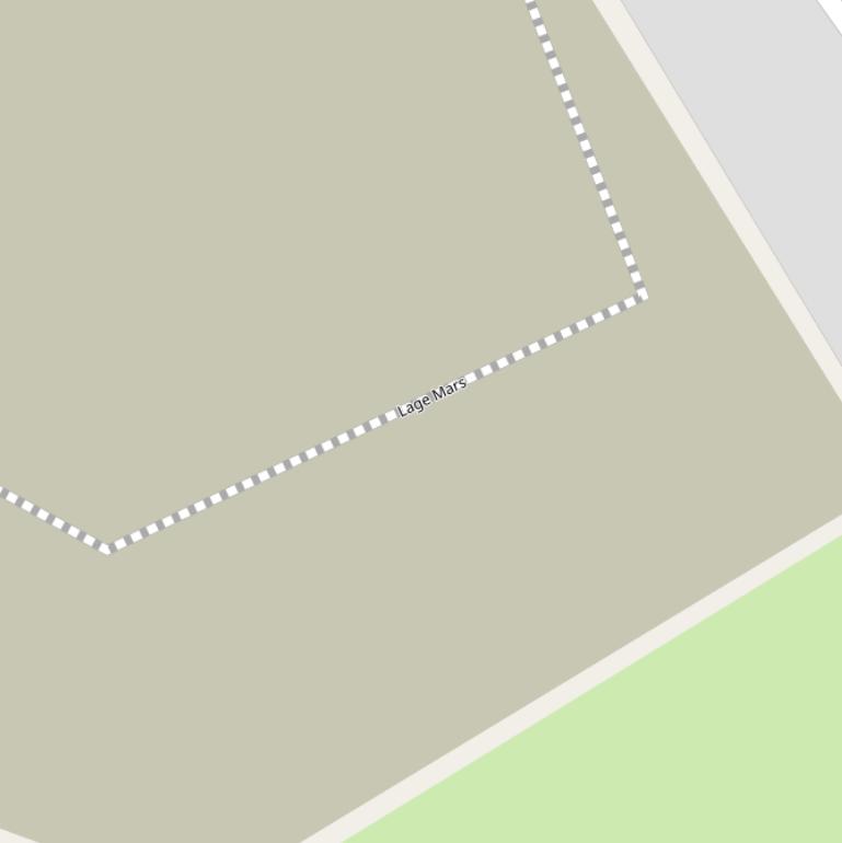 Kaart van  Lage Mars.