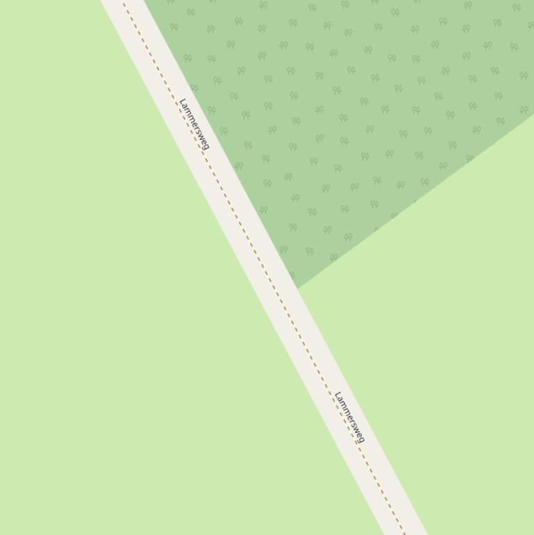 Kaart van de Lammersweg.