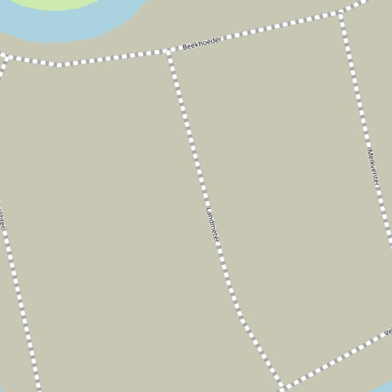 Kaart van  Landmeter.