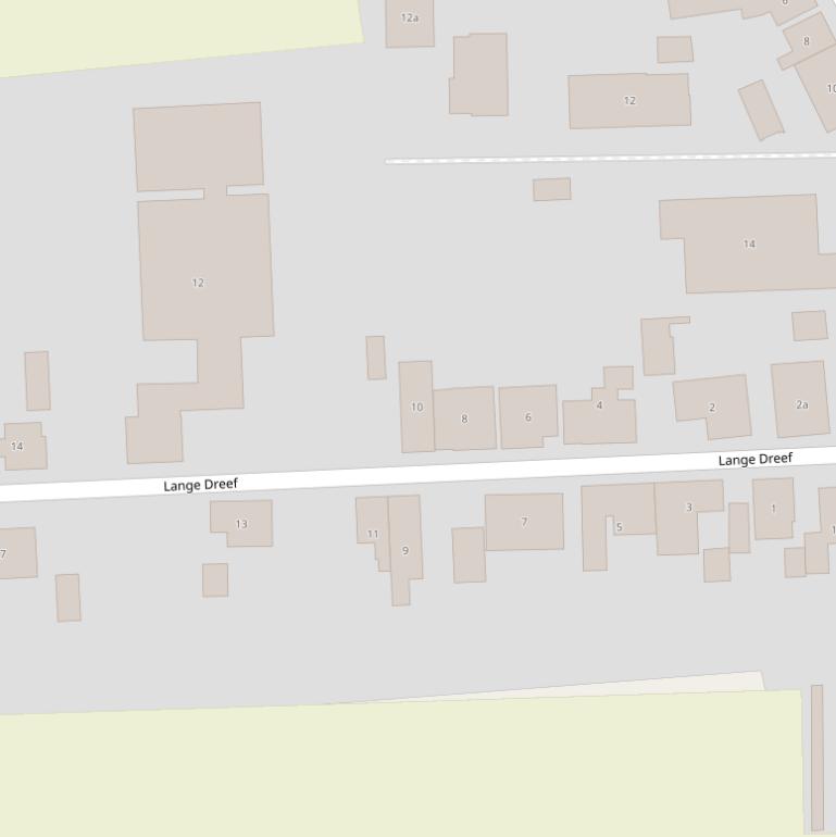 Kaart van  Lange Dreef.