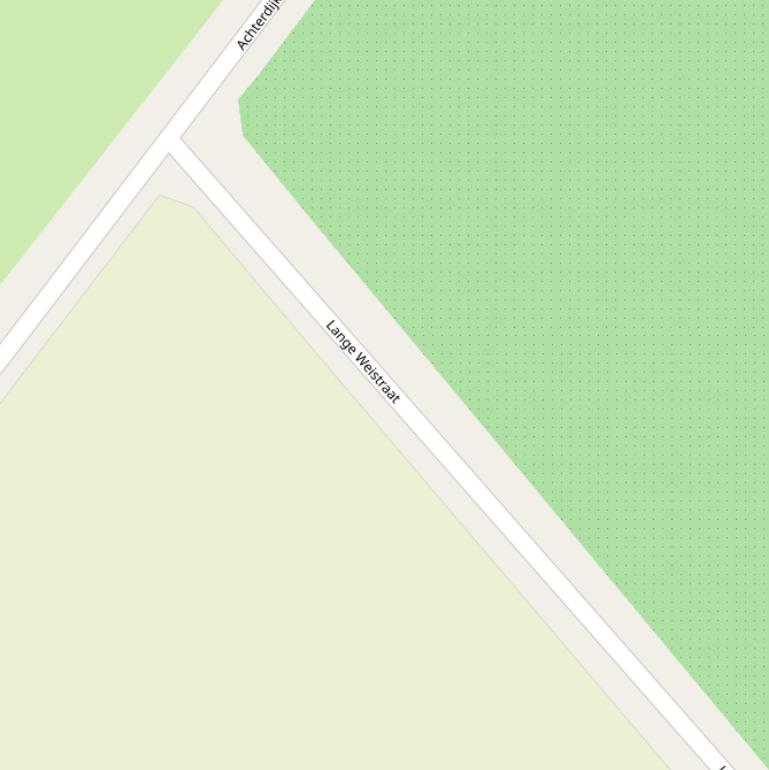 Kaart van de Lange Weistraat.