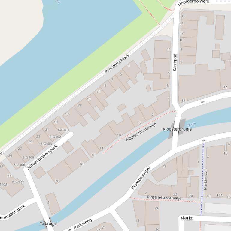 Kaart van het Leerlooierspad.