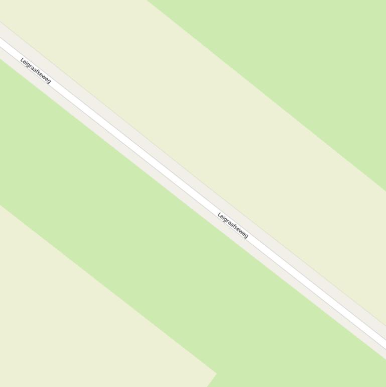 Kaart van de Leigraafseweg.