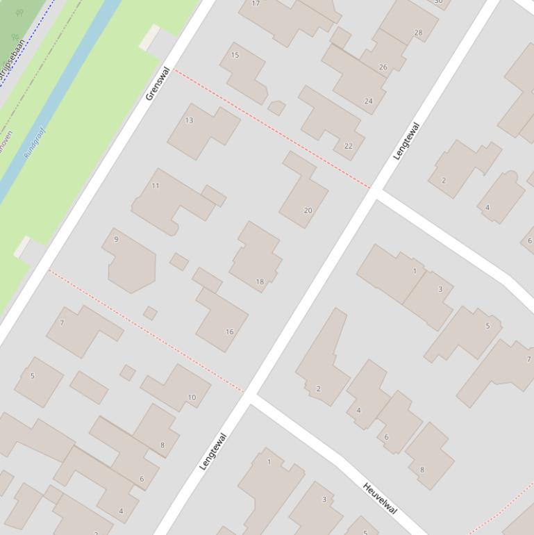 Kaart van  Lengtewal.