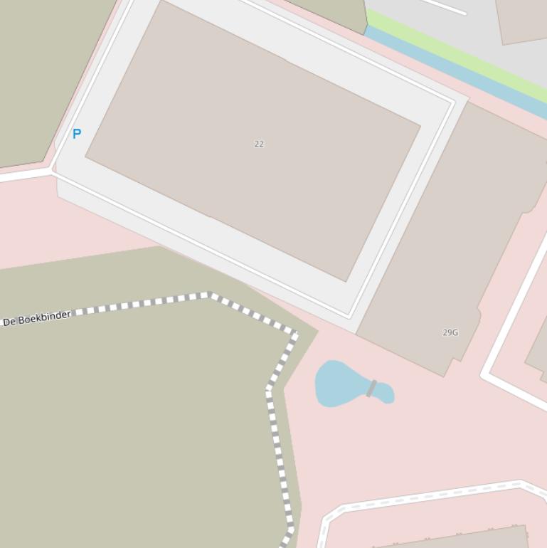 Kaart van het Letterzettersplein.