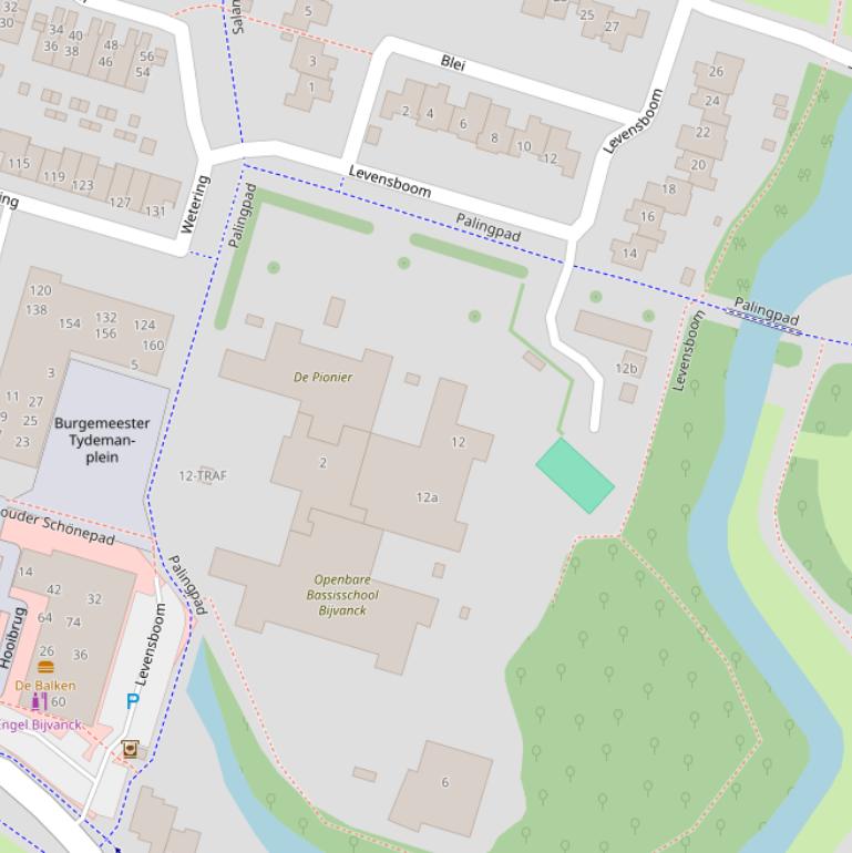 Kaart van  Levensboom.