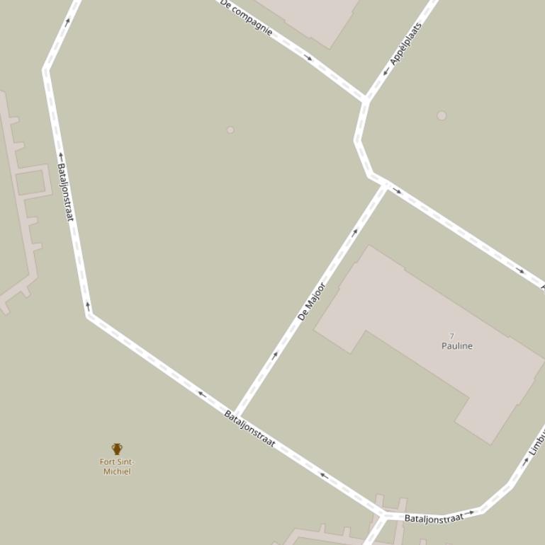 Kaart van  Limburgse Jagers.