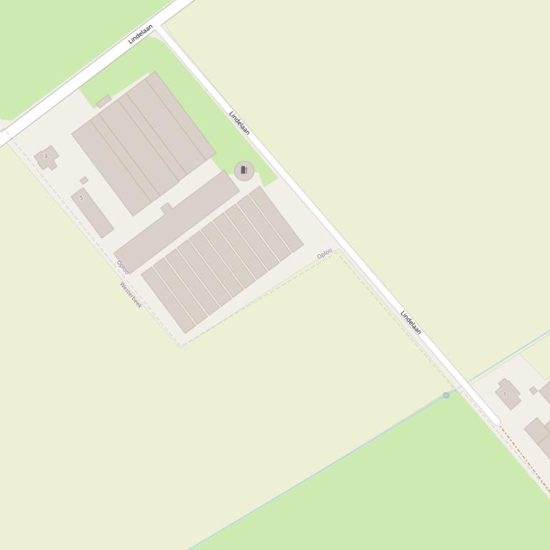 Kaart van de Lindelaan.