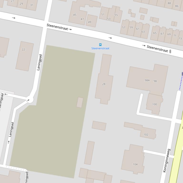 Kaart van het Lindenpad.