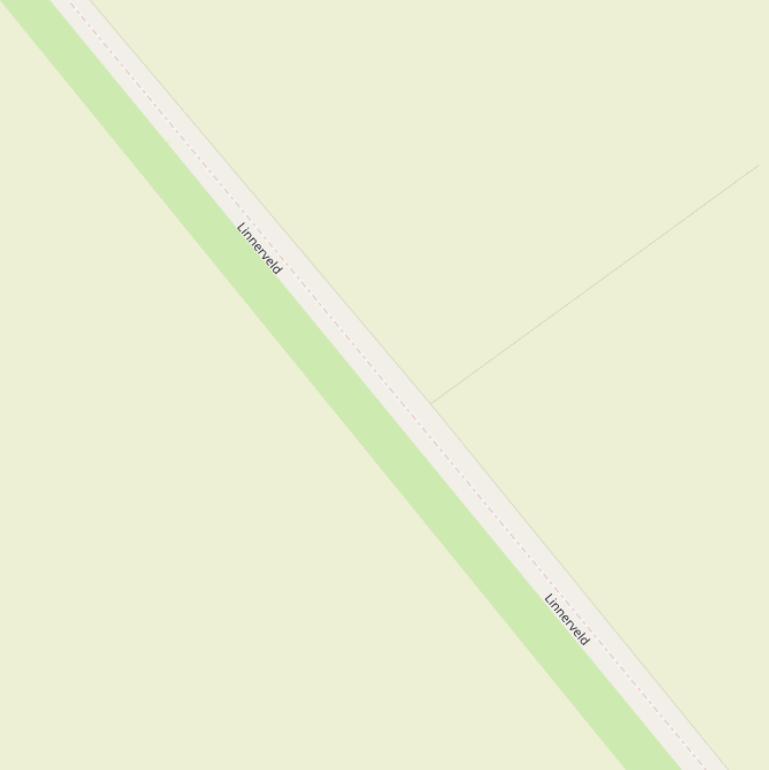 Kaart van het Linnerveld.