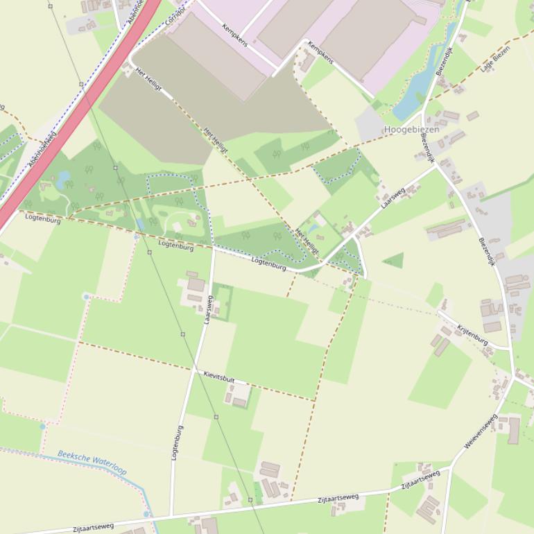 Kaart van  Logtenburg.