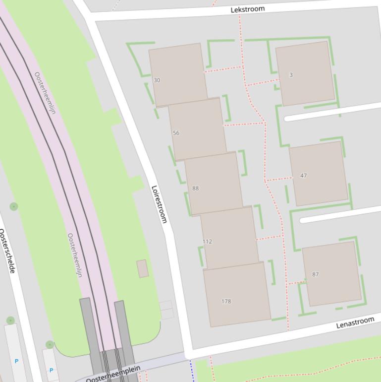 Kaart van  Loirestroom.